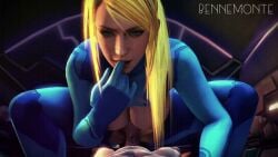 blonde_hair finger_in_mouth metroid samus_aran sex tagme zero_suit_samus