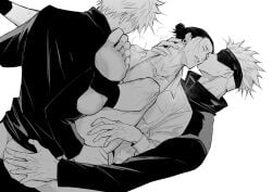 satoru gojo from jujutsu kaisen by nejmai