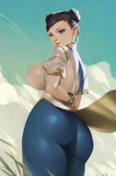 chun-li from capcom by spiralnoww