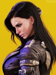 3d 3d_(artwork) 3dx ass back crossover cyberpunk_2077 pinup taidoro the_witcher_3:_wild_hunt yennefer