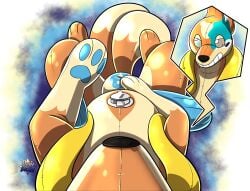 absurd_res animate_inanimate buizel bulge chastity_device drone feet feral fin first_person_view floatzel generation_4_pokemon glistening glistening_body grin grinding hi_res hypnosis inflatable living_inflatable lock male mind_control mokata_(buizel) nintendo null_bulge orange_body orgasm_denial pawpads permanent pickynickit pokemon pokemon_(species) pool_toy rubber smile solo species_transformation spiral_eyes spread_legs spreading transformation video_games