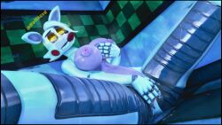 16:9 3d_(artwork) 4k absurd_res anthro black_border bodily_fluids border breast_grab breasts canid canine claws cum digital_media_(artwork) female fingering five_nights_at_freddy's five_nights_at_freddy's_2 fox genital_fluids hand_on_breast hi_res mammal mangle_(fnaf) masturbation nude pussy_juice rohaz scottgames solo source_filmmaker sweat video_games wet wet_body widescreen