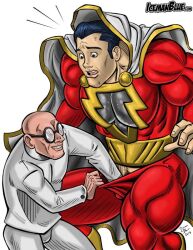 bald dc dc_comics doctor_sivana icemanblue male male_only muscular muscular_male shazam