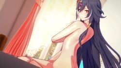 3d 3d_(artwork) back back_view female female_focus female_human female_only flat_chest fu_hua fu_hua_(herrscher_of_sentience) honkai_(series) honkai_impact honkai_impact_3rd koikatsu naked naked_female no_bra no_panties nude nude_female tagme vulcax