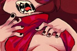 girlfriend (friday night funkin) from friday night funkin by lattebuns