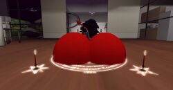 3d big_ass demon_femboy fabius_the_horny_demon_(zer0264) femboy huge_ass pentagram second_life stuck tagme zer0264