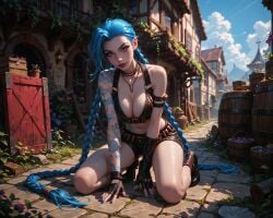 1girls ai_generated big_ass big_breasts breasts curvaceous curvy curvy_figure digital_media_(artwork) female hips hourglass_figure huge_ass huge_breasts jinx_(league_of_legends) large_ass large_breasts league_of_legends legs mature mature_female riot_games slim_waist thealphega thick thick_hips thick_legs thick_thighs thighs voluptuous waist wide_hips
