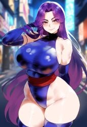 ai_generated ass ass_focus big_ass big_breasts big_butt big_thighs clothing dijiai female female_only focus from_front_position front_view hourglass_figure looking_at_viewer marvel marvel_rivals psylocke psylocke_(marvel_rivals) round_ass round_butt thick thick_ass thick_butt thick_legs thick_thighs thighs wide_hips