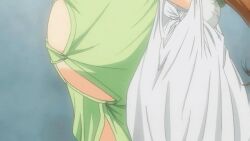 00s 2008 aizawa_haruna animated animated big_belly breasts brown_eyes brown_hair dress female groceries hair_ribbon huge_breasts large_breasts long_hair lowres mature_female outdoors pregnant pregnant_body public_indecency rape!_rape!_rape! ribbon smile tagme