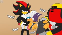 2d 2d_(artwork) bat blowjob blowjob_face cum cum_in_mouth cum_in_pussy cum_inside cumming cumming_together e-123_omega hedgehog mklancer00 robot rouge_the_bat sega shadow_the_hedgehog shortstack sonic_(series) sonic_the_hedgehog_(series) team_dark