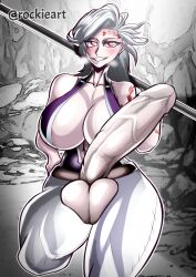 1futa backs balls big_ass big_breasts big_penis blue_eyes breasts bubble_butt clothed clothing erection focus_on_ass futa_only futanari hades_(shuumatsu_no_valkyrie) horny_female huge_ass huge_balls huge_breasts huge_cock human hyper_penis light-skinned_futanari light_skin looking_at_viewer mostly_nude penis red_eyes rockie_art rule_63 short_hair shuumatsu_no_valkyrie solo solo_futa standing tagme thick_ass thick_legs thick_thighs white_hair