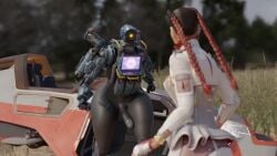 1girls animated apex_legends big_ass bubble_butt dick facesitting fat_ass fellatio female femboy huge_ass jiggling_ass loba_(apex_legends) male male_on_female no_sound pathfinder_(apex_legends) penis pyro_enthusiast robot spanking_own_ass tagme twerking twerking_on_face video