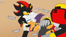 2d 2d_(artwork) bat blowjob blowjob_face breasts e-123_omega fur furry hedgehog mklancer00 mobian mobian_(species) mobian_bat penis pussy robot rouge_the_bat sega shadow_the_hedgehog shortstack sonic_(series) sonic_adventure_2 sonic_the_hedgehog_(series) team_dark