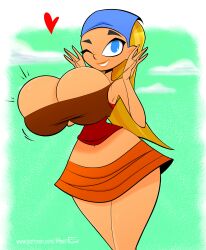 lindsay (tdi) from total drama island by hyperflannel
