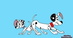 101_dalmatian_street 101_dalmatians 1boy 1girls brother bruder canid canine canis d3m0try dalmatian dalmatiner das_haus_der_101_dalmatiner disney domestic_dog female feral_on_feral furry hi_res hunde incest knotting_position male mammal schwester sex sibling sister tagme weiblich wlfgard wolfsguardian