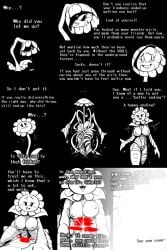 1boy 1boy1girl 1girls 2d anthro blush comic cowgirl_position dialogue english_text female flower flower_girl flowey_the_flower frisk frisky_(under(her)tail) grabbing_penis humanoid male male/female nipple_bulge on_back peddles penis plant_girl plant_humanoid plantie pov sex straddling straight talking text thewill transformation under(her)tail undertale undertale_(series)