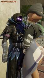 anthro ass big_ass big_butt butt fortnite meow_skulls_(fortnite) raven_(fortnite) silver2299