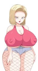 android 18 from dragon ball by toshiso