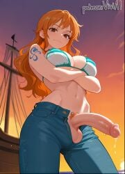 nami (one piece) from one piece by viviai