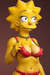 ai_generated breasts lisa_simpson sexy.ai sfw simpsons the_simpsons