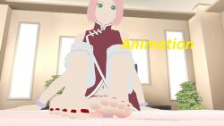 feet_fetish foot_fetish footjob giantess sakura_haruno stomp trample