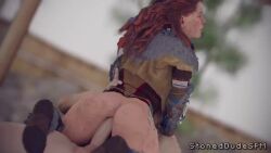 1boy 1girls 3d 3d_animation aloy anal anal_sex animated ass female female_on_top female_penetrated horizon_zero_dawn light-skinned_female light-skinned_male light_skin male penetration sex shorter_than_30_seconds sound sound_effects stoneddude tagme video