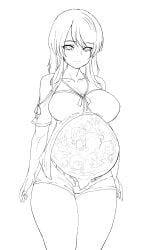 1girls after_rape after_sex belt big_belly big_breasts big_hips big_thighs breasts fatal_frame fatal_frame_5 female female_focus female_only ghost ghost_hands implied_pregnancy implied_rape implied_sex kozukata_yuri large_breasts looking_at_viewer multiple_boys pregnant pregnant_belly pregnant_female pregnant_with_ghost rape raped_by_ghost sketch sketch_lines solo solo_female solo_focus soul_pregnancy souls spectrophilia thick_thighs thighs togariya unzipped unzipped_belt unzipped_shorts wide_hips