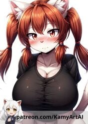 ai_generated female furry furry_female giant_breasts girl kamyartai patreon patreon_username