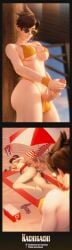 1futa 1girls 3d 3d_(artwork) asian asian_female beach beach_chair beach_towel beach_umbrella big_penis blender blizzard_entertainment brown_hair bubble_butt d.va earrings female futanari holding_penis imminent_sex jewelry kachigachi korean korean_female large_breasts long_hair outdoors overwatch overwatch_2 penis ponytail short_hair sunglasses swimsuit tracer video_game_character