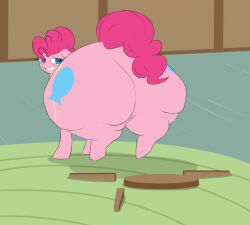 1girls anthro ass astrozone blue_eyes broken_chair chair cutie_mark female female_focus female_only furry hasbro hips hyper hyper_ass large_ass my_little_pony my_little_pony_friendship_is_magic nude nude_female pink_body pink_fur pink_hair pinkie_pie_(mlp) pony property_damage stool stool_(chair) thick_thighs thighs wide_hips