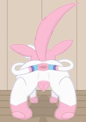 animal_genitalia animal_pussy anus ass bow_accessory bow_ribbon butt_focus canine_genitalia canine_pussy digital_media_(artwork) eeveelution female first_person_view fur generation_6_pokemon genitals goatse hi_res icebirds nintendo pawpads paws pink_anus pink_body pink_fur pink_pussy pixel_(artwork) pokemon pokemon_(species) presenting presenting_anus presenting_hindquarters presenting_pussy pussy recording ribbons secretly_loves_it semi-anthro solo solo_focus spread_anus spreading standing sylveon tail white_body white_fur