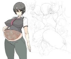 1girls anal anal_sex anus ass ass_focus ass_grab ass_visible_through_thighs assisted_rape balls big_ass big_belly big_breasts big_penis black_hair breast_expansion breasts censored cowgirl_position fatal_frame fatal_frame_5 fertilization forced gangbang gangrape ghost ghost_hands ghost_in_pussy ghost_penis impregnation large_breasts mouth_covered multiple_boys nipple_bulge nipples penetration penis penis_in_pussy penis_size_difference pregnant pregnant_belly pregnant_by_ghost pregnant_female pregnant_with_ghost rape raped_by_ghosts raped_female rui_kagamiya short_hair sketch sketch_lines soul_pregnancy spectrophilia stomach thick_thighs thighhighs thighs togariya transparent vaginal_penetration x-ray