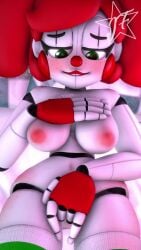 10_seconds 3d 3d_(artwork) 9:16 animated animatronic baby_(fnafsl) breasts circus_baby circus_baby_(fnaf) clown clown_girl commission cumming female female_masturbation five_nights_at_freddy's five_nights_at_freddy's:_sister_location green_eyes jollyferret lip_biting masturbation mp4 naked nude nude_female pussy red_hair robot robot_girl robot_humanoid sfm shorter_than_10_seconds sister_location smile smiling smirk smirking so87baby solo solo_female sound sound_effects source_filmmaker stockings summer_of_87_baby vertical_video video