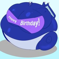 big_breasts blueberry_inflation breasts female inflated spherical_inflation sunken_head sunken_limbs tagme