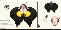 anthro ass big_ass big_breasts big_butt breasts carlosgizza fan_character female francesca_(hydverse) furry giantess huge_ass huge_breasts huge_butt hydverse hyper hyper_ass hyper_breasts hyper_butt macro macrophilia model_sheet muscles muscular muscular_female original_character reference_sheet size_comparison size_difference thick_thighs thunder_thighs voluptuous