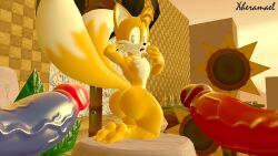 3boys 3d 3d_(artwork) barefoot big_ass big_penis blue_skin dat_ass exposed_ass exposed_penis fat_ass feet femboy fox fuckboy fur furry gay huge_ass huge_cock knuckles_the_echidna male male_only pose presenting_ass red_skin round_ass round_butt sega sfm shocked shocked_expression soles sonic_(series) sonic_the_hedgehog source_filmmaker tails team_sonic thick_ass thick_thighs toes video_games xheramael yellow_body yellow_fur yellow_skin