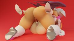 16:9 2022 3d_(artwork) anthro ass big_breasts blender_(software) breasts chiropteran clothing digital_media_(artwork) duo female female/female footwear genitals hi_res lagomorph leporid lying mammal mating_press mature_anthro mature_female membrane_(anatomy) membranous_wings nipples nude pussy question_mark rabbit rouge_the_bat sega sex shadedance sonic_(series) sonic_the_hedgehog_(series) spread_legs spreading tribadism vaginal_penetration vanilla_the_rabbit widescreen wings