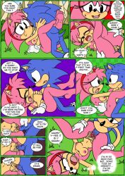 amy_rose blood classic_amy_rose comic concerned crying first_time raianonzika sonic_(series) sonic_cd sonic_the_hedgehog text virginal_blood wholesome zerbukii