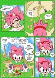 amy_rose classic_amy_rose raianonzika sonic_(series) sonic_cd tarot_card zerbukii