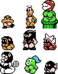 8-bit ass_bigger_than_body ass_bigger_than_breasts ass_bigger_than_head big_ass big_breasts big_butt bob-omb breasts_bigger_than_body breasts_bigger_than_head breasts_bigger_than_torso bullet_bill buzzy_beetle chain_chomp female female_only goomba green_koopa_troopa hourglass_figure huge_ass huge_breasts hyper_ass hyper_breasts koopa koopa_troopa mario_(series) multiple_girls nintendo no_humans piranha_plant pixel pixel_(artwork) pixel_art plantie sabs3 spike_(mario) spiny sprite sprite_art sprite_edit sprite_sheet super_mario_bros._3 tagme tagme_(character) transparent_background