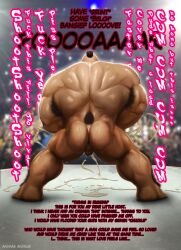 animasanimus bara big_ass big_muscles big_pecs bodybuilder hairy male male_only muscle_worship nude penis street_fighter sweat zangief