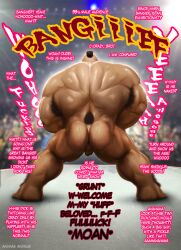 animasanimus bara big_ass big_muscles big_pecs bodybuilder hairy male male_only muscle_worship nude penis street_fighter sweat zangief