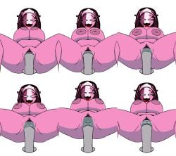 beat_banger beat_banger_(friday_night_funkin) big_ass big_breasts friday_night_funkin friday_night_funkin_(beat_banger) precum riding ruv_(dokki.doodlez) sarvente_(dokki.doodlez) sprite_sheet transparent_background