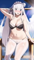 emilia (re:zero) from re:zero kara hajimeru isekai seikatsu by arise kaguya