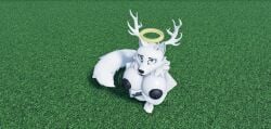 3d antlers female furry roblox robloxian source_request tagme tail willie_piv