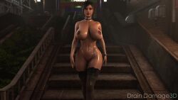 1girls 3d ada_wong ada_wong_(adriana) animated asian asian_female ass big_breasts biohazard black_choker black_hair black_thighhighs blender blender_(software) bouncing_ass bracelet bracelets capcom chinese choker curvy drain_damage3d female female_focus female_only frilled_legwear frills from_behind hi_res high_resolution highres light-skinned_female light_skin naked naked_female night nude nude_female outdoors outside resident_evil resident_evil_2 resident_evil_2_remake shiny_skin short_hair solo solo_focus sound sound_effects stairway thick_ass thighhighs video voluptuous walk_cycle watch