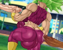 1boy 1futa ass ass_cleavage ass_focus back_muscles ball_bulge balls_under_clothes big_ass big_balls big_breasts big_penis black_penis bracelets butt_crack cum dragon_ball dragon_ball_super earrings faceless faceless_character faceless_futanari futa_focus futa_only futanari green_hair handjob holding_penis huge_ass huge_balls huge_butt huge_cock huge_testicles huge_thighs hyper_balls hyper_genitalia hyper_muscles hyper_penis kefla large_ass large_balls large_penis legendary_super_saiyan muscular_back muscular_futanari muscular_thighs nod9 penis_bulge solo solo_futa super_saiyan super_saiyan_2 thick_ass thick_balls thick_hips thick_penis thick_thighs third-party_edit tight_clothes tight_clothing tight_pants ttrop unseen_male_face voluptuous