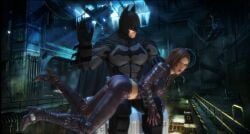 1boy 1girls arabian arabian_female batman batman:_arkham_city batman:_arkham_origins batman_(series) biracial biracial_female blush dc defeated_villainess embarrassed fat_ass hero_costume maledom middle_eastern middle_eastern_female moonlight open_mouth over_the_knee_spanking punishment punishment_spanking rocksteady_studios rose_byanyother_name spanking talia_al_ghul talia_al_ghul_(arkham_city)