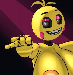 1girls five_nights_at_freddy's five_nights_at_freddy's_2 goomogudra tagme toy_chica_(fnaf)