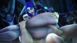 1girls 1male 3d animated asora_bladeweaver ass ass_grab balls big_penis blue_eyes blue_hair blue_skin bombowykurczak bottomless death_knight death_knight_(warcraft) elf female hetero huge_cock human human_male legs male mp4 muscular muscular_male night_elf no_sound penetration penis pussy sex straight thighs vaginal vaginal_penetration vaginal_sex video warcraft webm world_of_warcraft wow